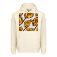 Tofu baseball sunflowers and leopard seamless pattern Premium Hoodie - BundleAndBundleShop