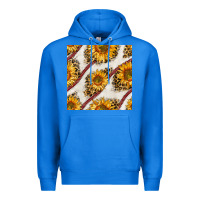 True Royal baseball sunflowers and leopard seamless pattern Premium Hoodie - BundleAndBundleShop