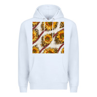 White baseball sunflowers and leopard seamless pattern Premium Hoodie - BundleAndBundleShop
