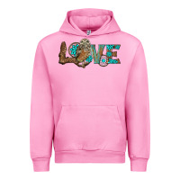 Fuchsia Pink owl love Urban Hoodie - BarkalooDesign