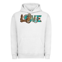 Pigment Lunar Rock owl love Urban Hoodie - BarkalooDesign