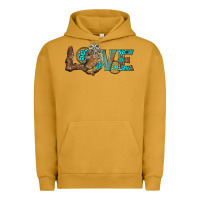 Pigment Peanut Butter owl love Urban Hoodie - BarkalooDesign