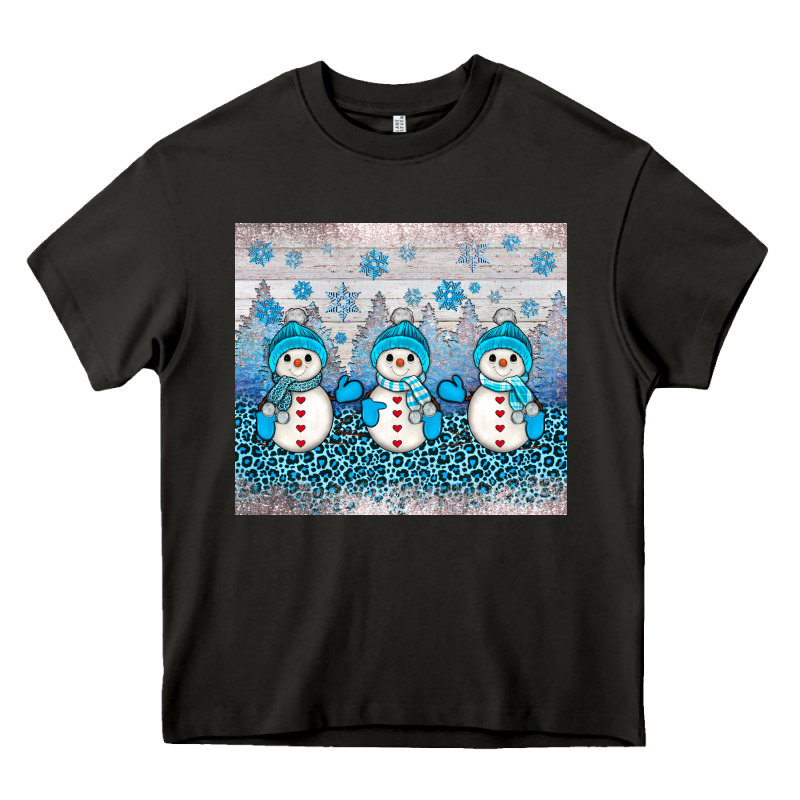 Snowman Winter Heavy Core Tee by JahusDesignShop | Teevron