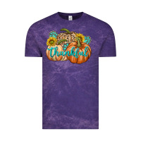 Cloud Purple Thankful Vintage Tee - texasbilliewilder