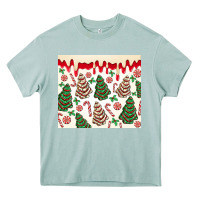 Arona christmas tree cakes Heavy Core Tee - MaliasSmallBusiness