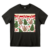 Asphalt christmas tree cakes Heavy Core Tee - MaliasSmallBusiness