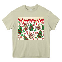 Mossy christmas tree cakes Heavy Core Tee - MaliasSmallBusiness