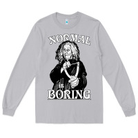 Moon Dust Limited Edition Grandma Addams (Frump)- Normal Is Boring Long Sleeve Tee - tuanDangUi