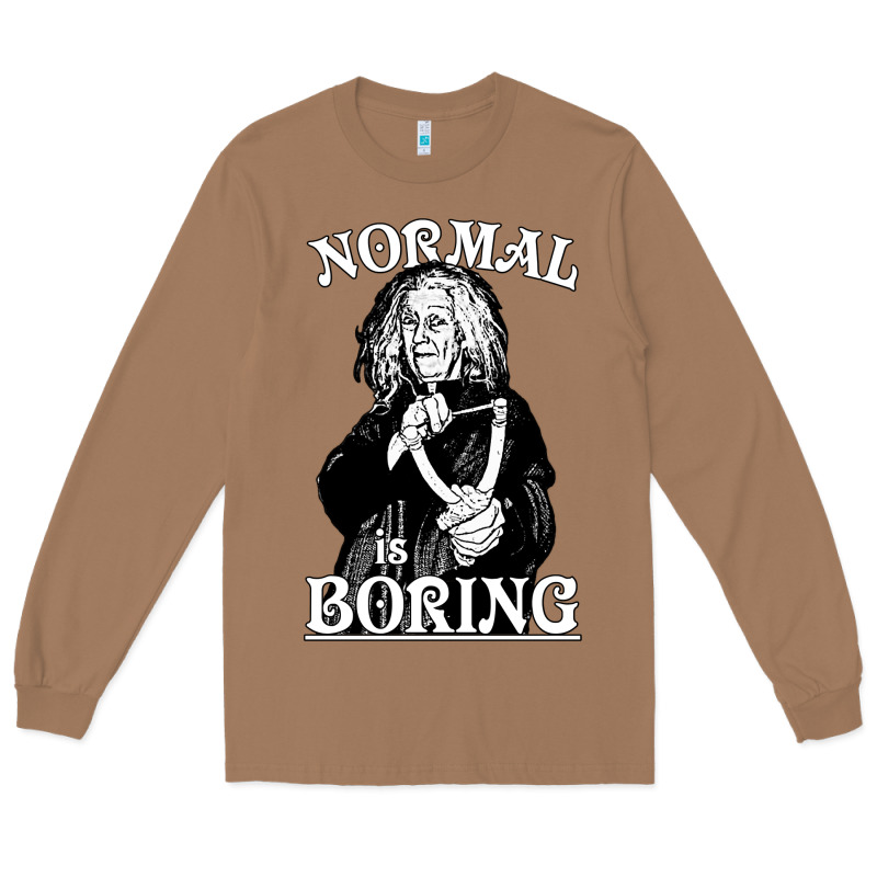 Limited Edition Grandma Addams (frump)- Normal Is Boring Long Sleeve Tee by tuanDangUi | Teevron