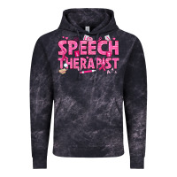 Cloud Black breast cancer speech therapist Vintage Hoodie - texasbilliewilder