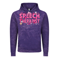 Breast Cancer Speech Therapist Vintage Hoodie | Teevron