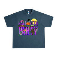 Midnight Navy Halloween party Urban Heavy Tee - NancyCooperArtShop