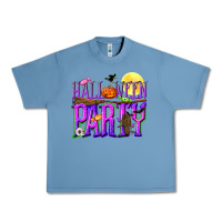 Pebble Blue Halloween party Urban Heavy Tee - NancyCooperArtShop