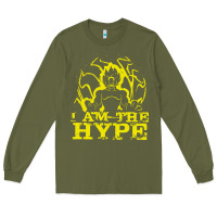 Army Green i am the hype Long Sleeve Tee - tuanDangUi