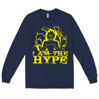 Navy i am the hype Long Sleeve Tee - tuanDangUi