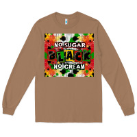 Toasted Coconut no sugar no cream black tumbler Long Sleeve Tee - CowGirlArtShop