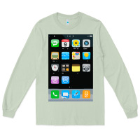 Matcha cell phone smartphone mobile app halloween costume Long Sleeve Tee - tuanDangUi