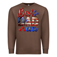 Chestnut Best Dad Ever Premium Sweatshirt - LillyAllenDesigns