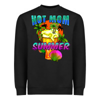 Black Hot mom summer Mother's Day Heavyweight Sweatshirt - FaDigitalArtStudio