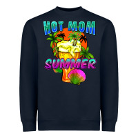 Navy Hot mom summer Mother's Day Heavyweight Sweatshirt - FaDigitalArtStudio