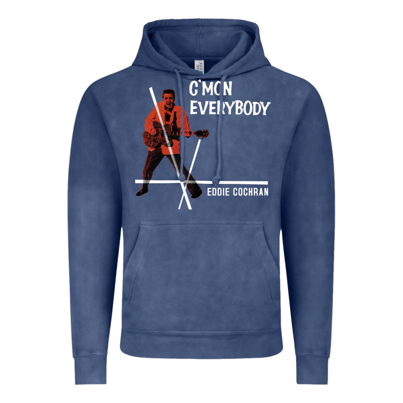 Eddie Cochran C Mon Everybody Album Cover Vintage Hoodie by tuanDangUi | Teevron