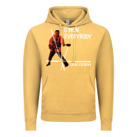 Vintage Mustard eddie cochran c mon everybody album cover Vintage Hoodie - tuanDangUi