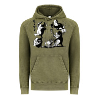 Vintage Olive monokuma 1 Vintage Hoodie - tuanDangUi