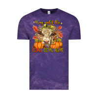 Cloud Purple Pray Till The Cows Come Home Vintage Tee - texasbilliewilder