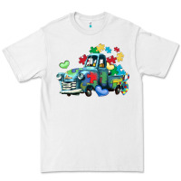 White autism truck Premium Tee - LillyAllenDesigns