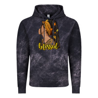 Cloud Black Fall afro woman blessed Vintage Hoodie - NancyCooperArtShop