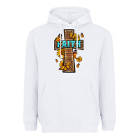 White Western Faith Cross Butterfly Heavyweight Hoodie - LillyAllenDesigns