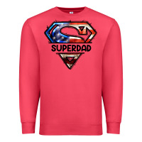 Cardinal American Superdad Premium Sweatshirt - LillyAllenDesigns
