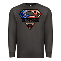 Smoke American Superdad Premium Sweatshirt - LillyAllenDesigns