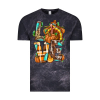 Love Turkey Thanksgiving Vintage Tee | Teevron