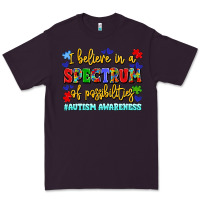 Plum i believe in a spectrum of possibilities Premium Tee - LillyAllenDesigns