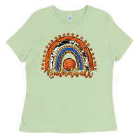 Matcha Basketball Rainbow Ladies Tee - RanaPortraitStore