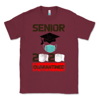 Burgundy Senior 2020 Quarantined Classic Tee - Bettercallsaul