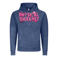Vintage Denim breast cancer physical therapist Vintage Hoodie - texasbilliewilder