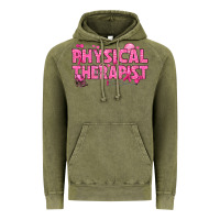 Vintage Olive breast cancer physical therapist Vintage Hoodie - texasbilliewilder