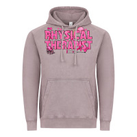 Vintage Zinc breast cancer physical therapist Vintage Hoodie - texasbilliewilder