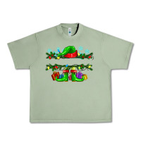 Oil Green custom name christmas elf Urban Heavy Tee - texasbilliewilder