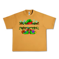 Peanut Butter custom name christmas elf Urban Heavy Tee - texasbilliewilder