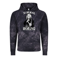 Cloud Black Limited Edition Grandma Addams (Frump)- Normal Is Boring Vintage Hoodie - tuanDangUi