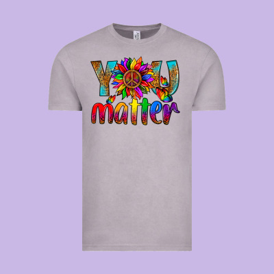 Lgbtq+ You Matter With Leopard Vintage Tee Designed By Nancycooperartshop