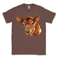 Chestnut red angus calf face Classic Tee - LillyAllenDesigns