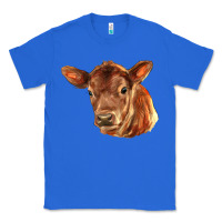 True Royal red angus calf face Classic Tee - LillyAllenDesigns