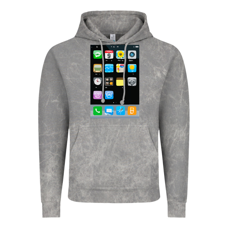 Cell Phone Smartphone Mobile App Halloween Costume Vintage Hoodie by tuanDangUi | Teevron