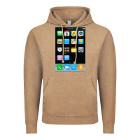 Vintage Coffee cell phone smartphone mobile app halloween costume Vintage Hoodie - tuanDangUi