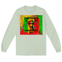 Matcha juneteenth is my independence day Long Sleeve Tee - CowGirlArtShop