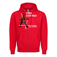 Red eddie cochran c mon everybody album cover Zipper Hoodie - tuanDangUi